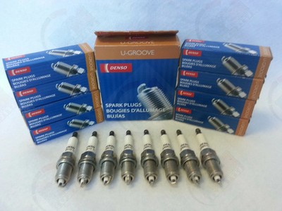 8x DENSO K20PR-U11 (3121) U-Groove Resistor Spark Plug