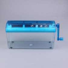 Portable Paper Shredder Manual Shredder Small Practical Home Office Paper Cutter