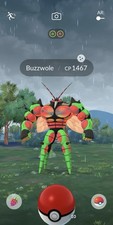 Pok mon Shiny Buzzwole LVL 50 3 Moves GO