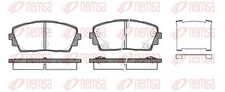 Remsa 1481.02 brake pad set, disc brake for Kia