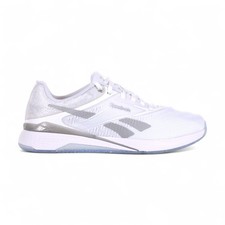 Reebok Women's Nano X5 White/Grey/Silver Training Shoes 100209371