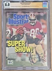 1989 Jerry Rice Signed "SB XXIII MVP" Sports Illustrated Newsstand CGC 8 JSA BAS