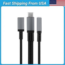 USB-C to 3.5Mm Headphone Charger Dongle with PD For 17 16 15 Pro Max Plus