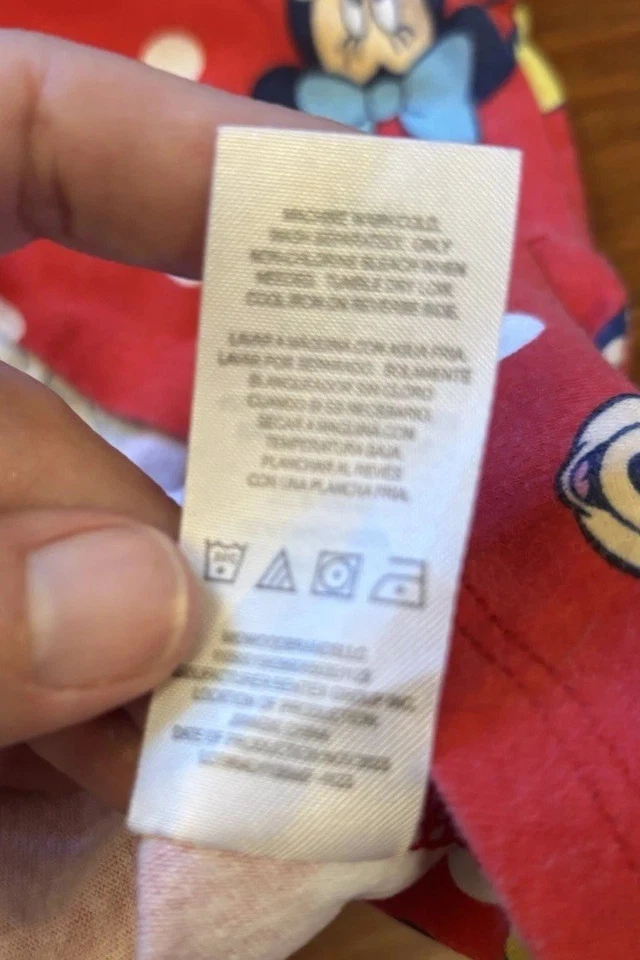 Vestido Disney Minnie Mouse Rojo y Blanco Lunares Personaje Talla 12 Meses Foto 4 de 4