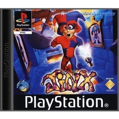 PS1 / Sony Playstation 1 - Jinx mit OVP OVP beschädigt