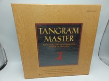 Tangram Master Ultimate Wooden Puzzle Challenge Sterling, New Open 