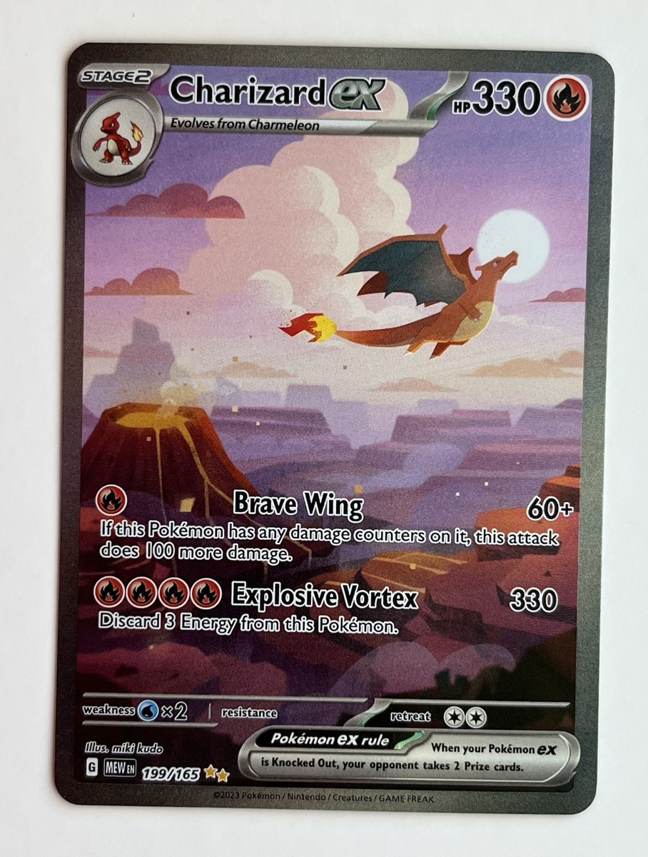 2023 ポケモンカード Charizard ex #199 Charizard ex 199/165 Scarlet & Violet 151 Pokémon TCG- NM | eBay