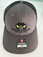 Night Vision Universe Hat Adjustable Trucker Hat, Low Profile Crown w/Embroidery