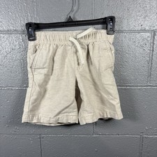 Old Navy Shorts Kids Small Linen Blend Pull On Casual Beach Summer