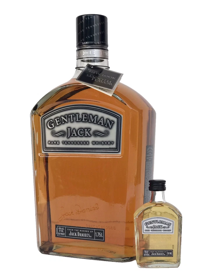 Jack Daniel's GJ Rare 1st Edit Tomb Stone HUGE 1.75Litre Complete With Neck Tag! - image 4 of 4