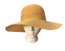 Beach Church Packable Cloche Straw Floppy Women's Hat Sun Protection SUMMER