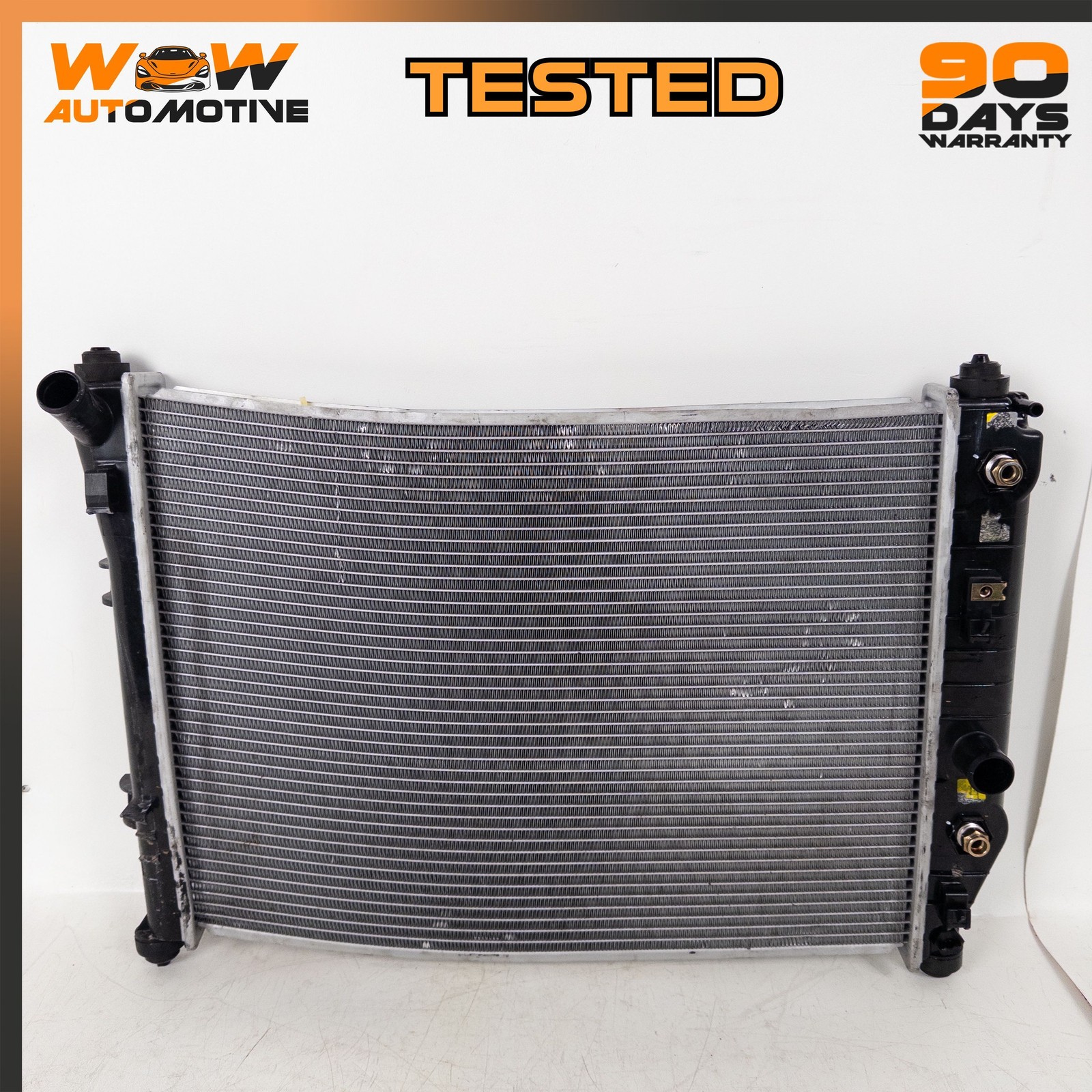 05-13 CHEVROLET CORVETTE C6 6.0L V8 ENGINE COOLING RADIATOR AC CONDENSER OEM