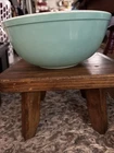 Vintage Pyrex 4 QT Robins Egg Blue Turquoise #404 Large Mixing Bowl