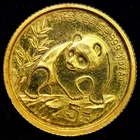 Photo of a 1990 Chinese Gold Panda 1/20 oz from an eBay listing that sold on Apr 18, 2026