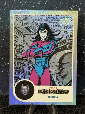 2022 Upper Deck Marvel Beginnings Flipped FX #FFX57 Nebula  
