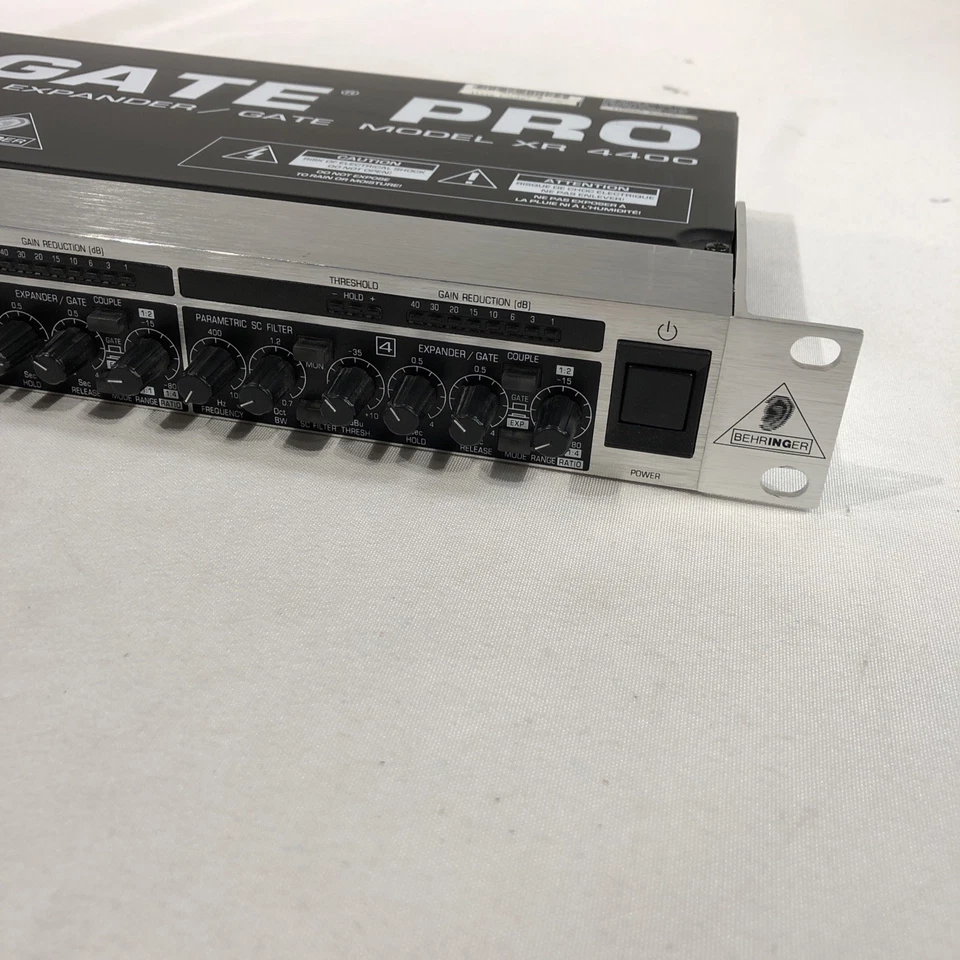 Behringer MultiGate Pro XR4400 4 Channel Expander/Gate - Used - Image 2 of 4