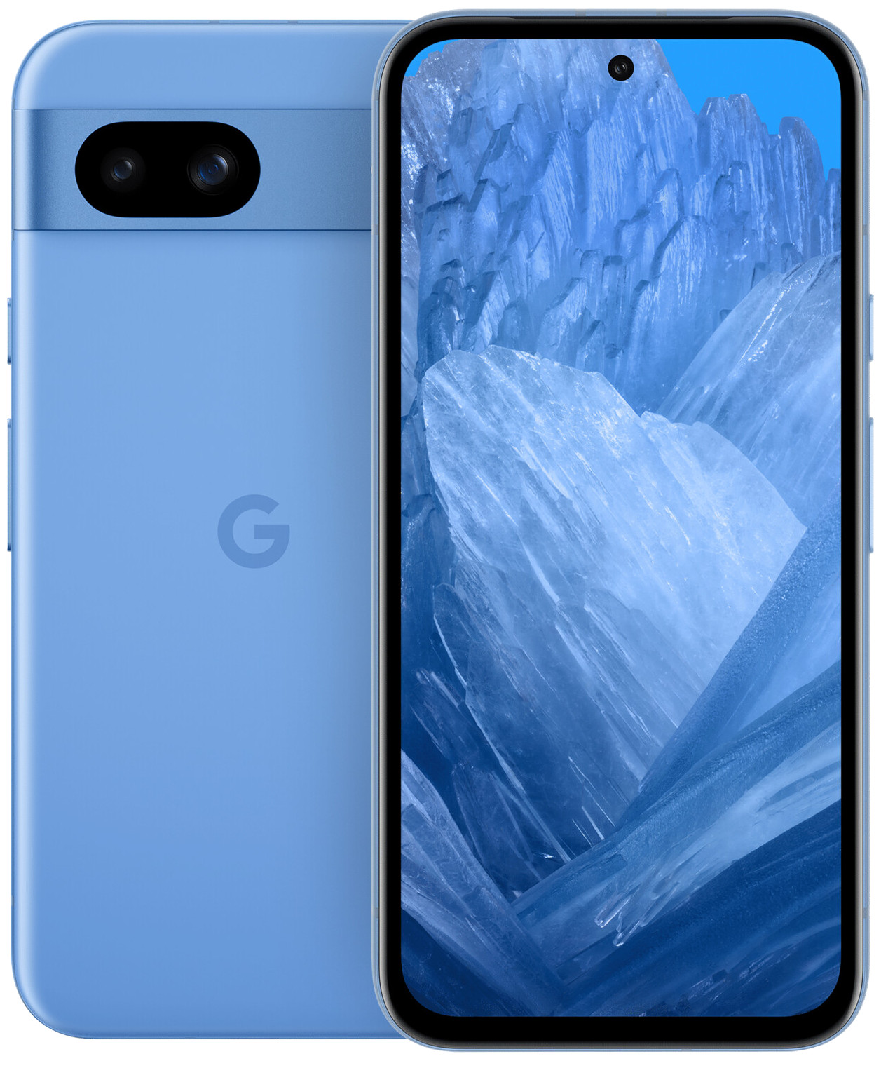 Google Pixel 8a 5G Dual-SIM 128 GB blau Smartphone Handy Android WOW