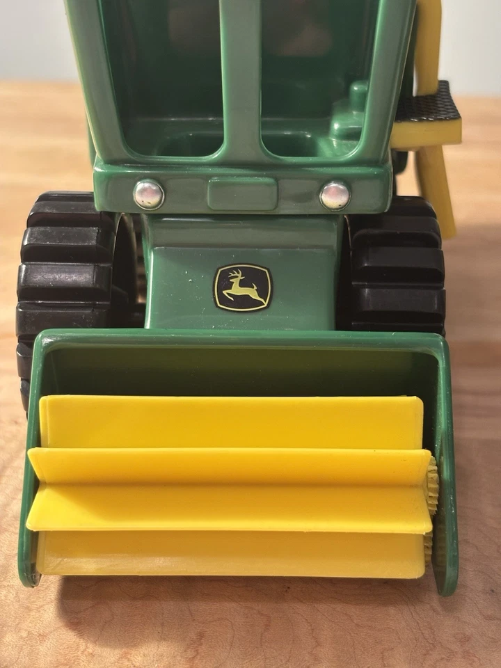 (LOT OF 2) TOMY John Deere kids toy Tractor Hay Fork & Farm Combine Harvester - Image 2 of 4