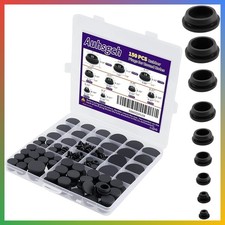 150pcs Rubber Hole Plugs Silicone Caps Assorted 9 Sizes Waterproof DIY Seal