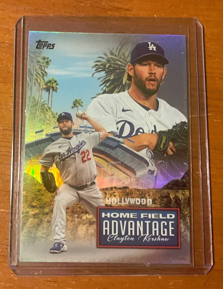 2024 Topps Series 1 - Home Field Advantage - CLAYTON KERSHAW #HFA-2 - LA Dodgers