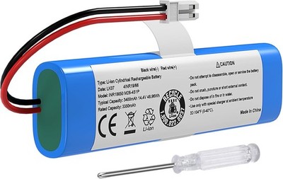 Replacement Battery for ILIFE V3s Pro V5s Pro V8s V80 Max B5 Max V8s X750 Model