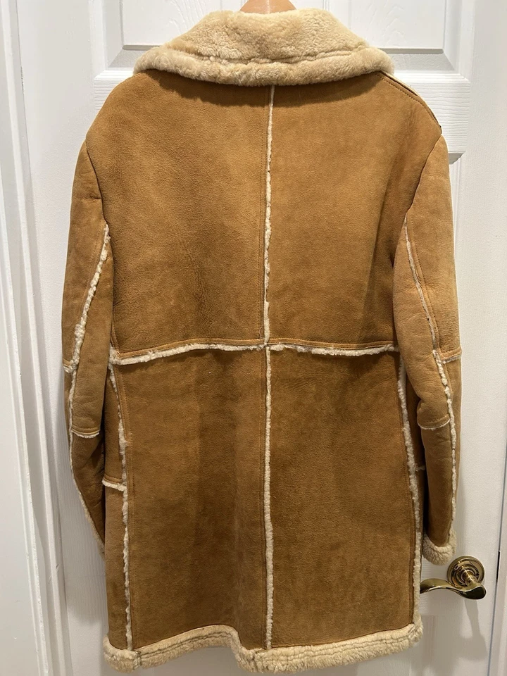 Abrigo de piel de oveja vintage Foto 2 de 4
