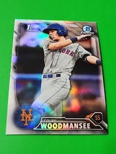 Colby Woodmansee 2016 Bowman Chrome Draft Refractor ,#BDC-86 , New York Mets