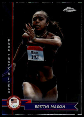 2024 Topps Chrome US Olympic Hopefuls Brittni Mason #90