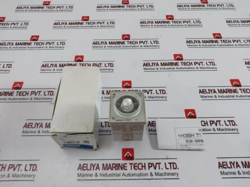Omron H3BH-8 Power Off Delay Timer 100/110/120VAC 50/60Hz 0.5 to 10sec
