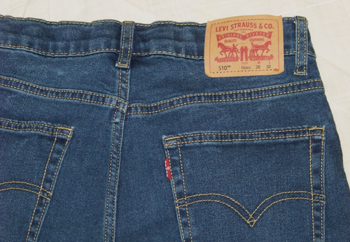 Boys Levi's 510 Skinny Jeans - Size 16 Reg (28 x 30) - Picture 8 of 8