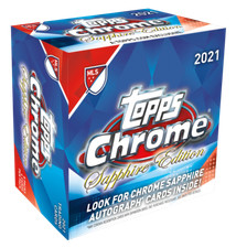 2021 Topps MLS Chrome Sapphire Edition SOCCER Sealed Hobby Box