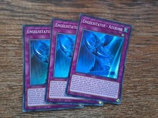 Yugioh Engelsstatue Azurune 3x Super Rare Deutsch 1. Auflage