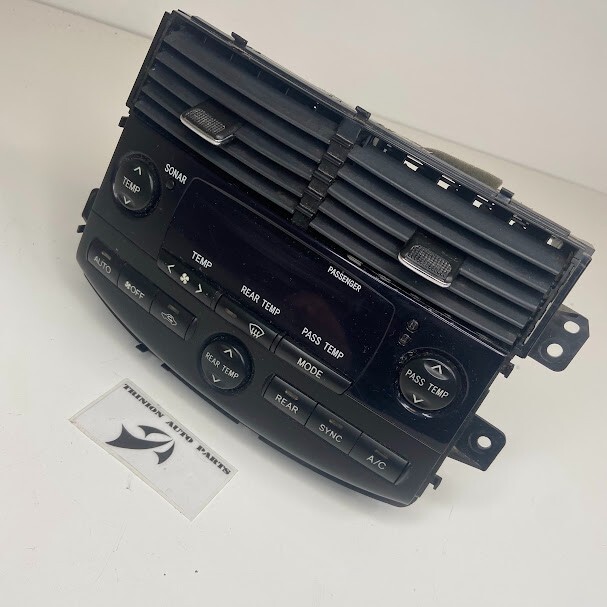 20062010 Toyota Sienna AC Heater Climate Control Panel with Vents 8401008120 eBay