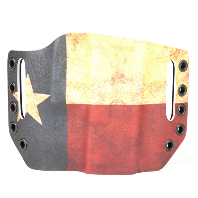 Smith & Wesson - OWB Slotted Gun Holster - Optic Ready - Texas Flag