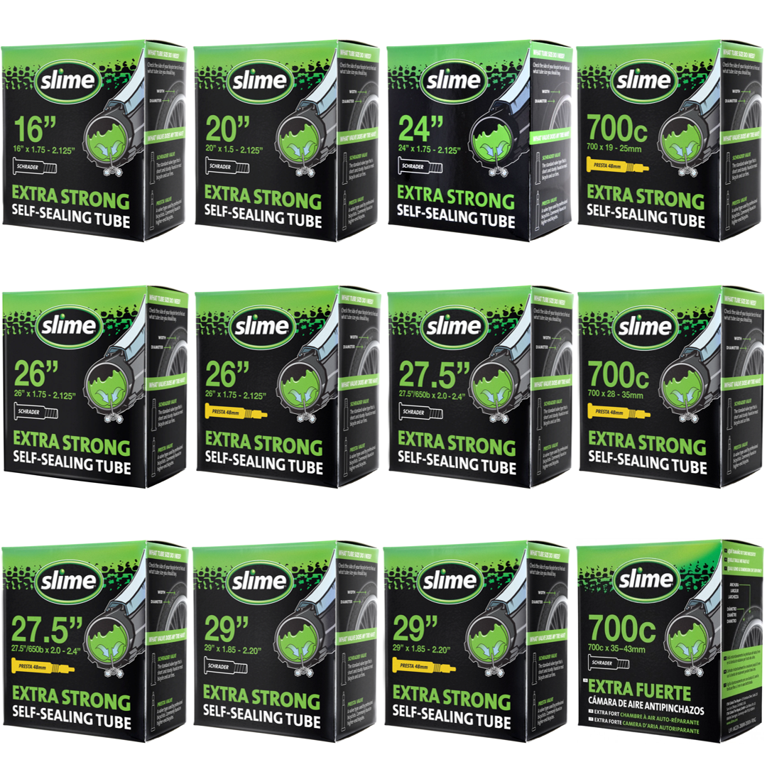 Bike Tubes Slime 24 Inner Tube SLIME SELF HEALING BIKE INNER TUBES