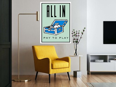 OPTYMISM Monopoly ed3 Motivation Success WorkGift Decor Wall Games