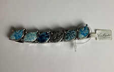 NWT Viva Beads Stretch Bracelet Blue Brook