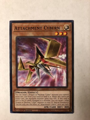 Yu-Gi-Oh! Karte Aufsatz Cybern – SDCS-EN001, Common, 1. Auflage, Aus Dem Structure Deck: Cyber Strike