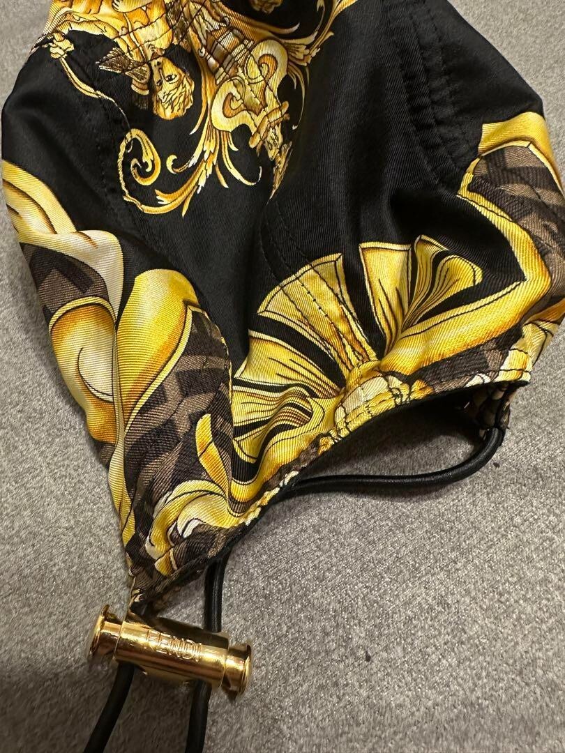 FENDI VERSACE collaboration FENDACE Baseball Cap Multicolor fashion goods unisex image 3