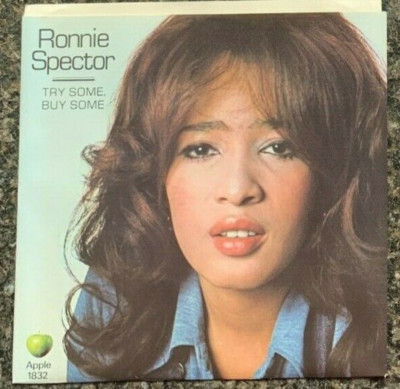 Ronnie Spector Try Some Buy Some 7'' Vinyl Single with Picture Sleeve Mint