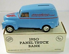 ERTL 1950 Panel Truck Bank - Rod  Custom - Item No. 2926 - Pre Owned 