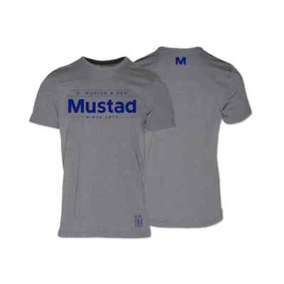 Mustad & Sons Short Sleeve Shirt Grey, Fishing Shirt. HGT02 CHOOSE SIZE   | B8