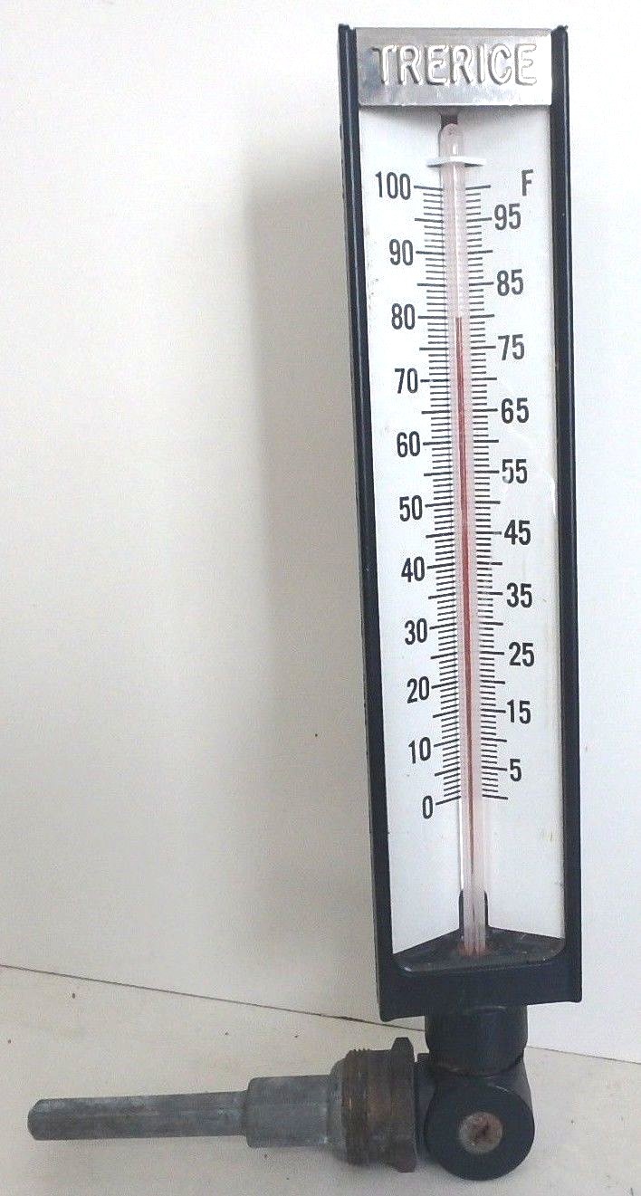 Trerice Adjustable Angle 0 100*F Industrial Thermometer BX9240304 eBay