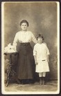 Felcja / Felicja Szydtowska - Mother & Daughter RPPC Photo, Waterbury, CT