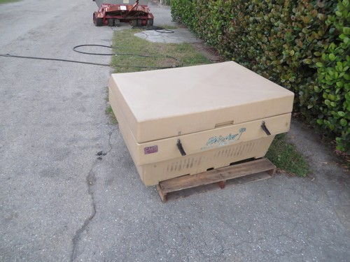 Refresher Vending Food Beverage Box Cooler Club Car EZGO Slide in Golf Cart Bed