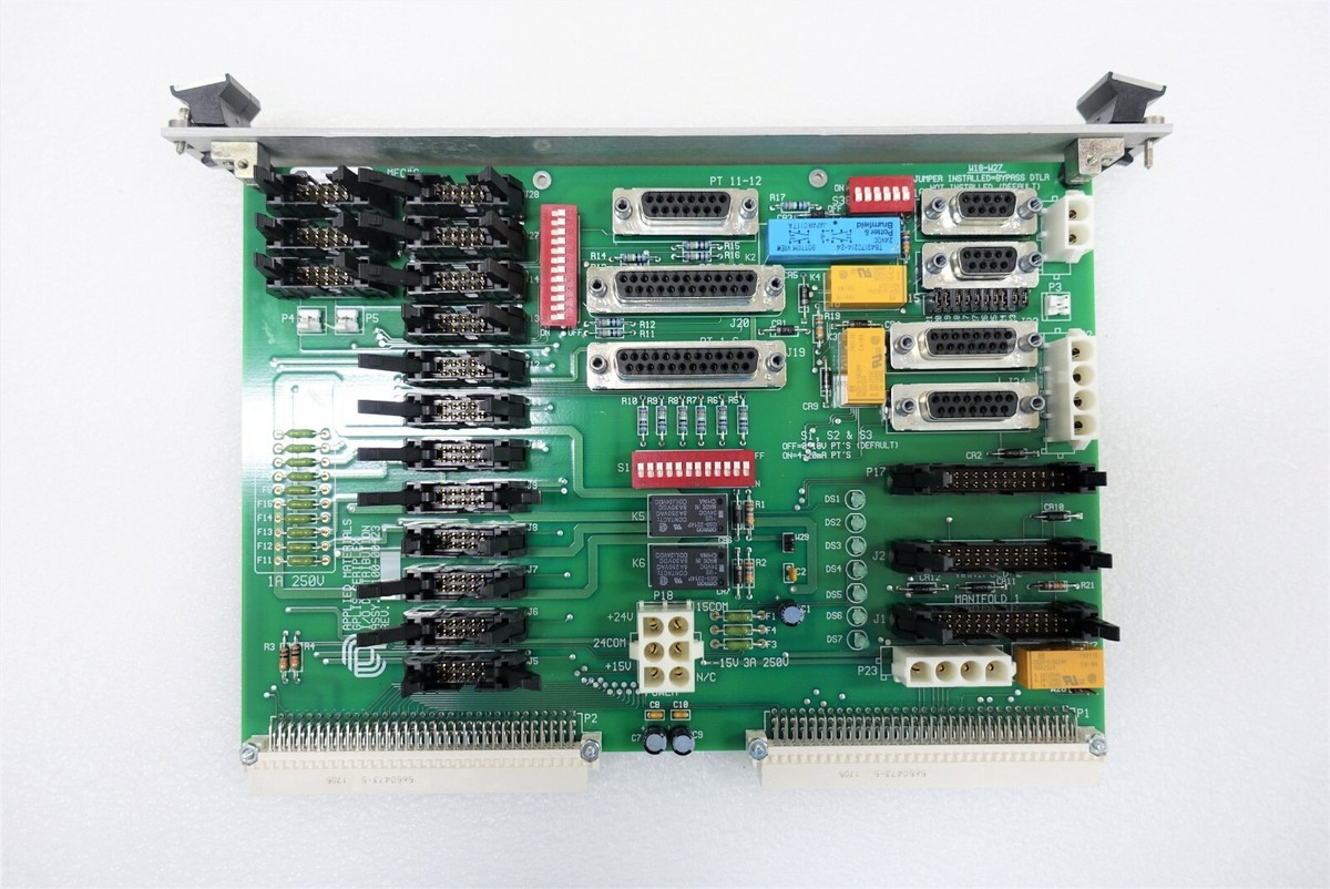 APPLIED MATERIALS 0100-00423 GPLIS SERIPLEX I/O DISTRIBUTION ASSY