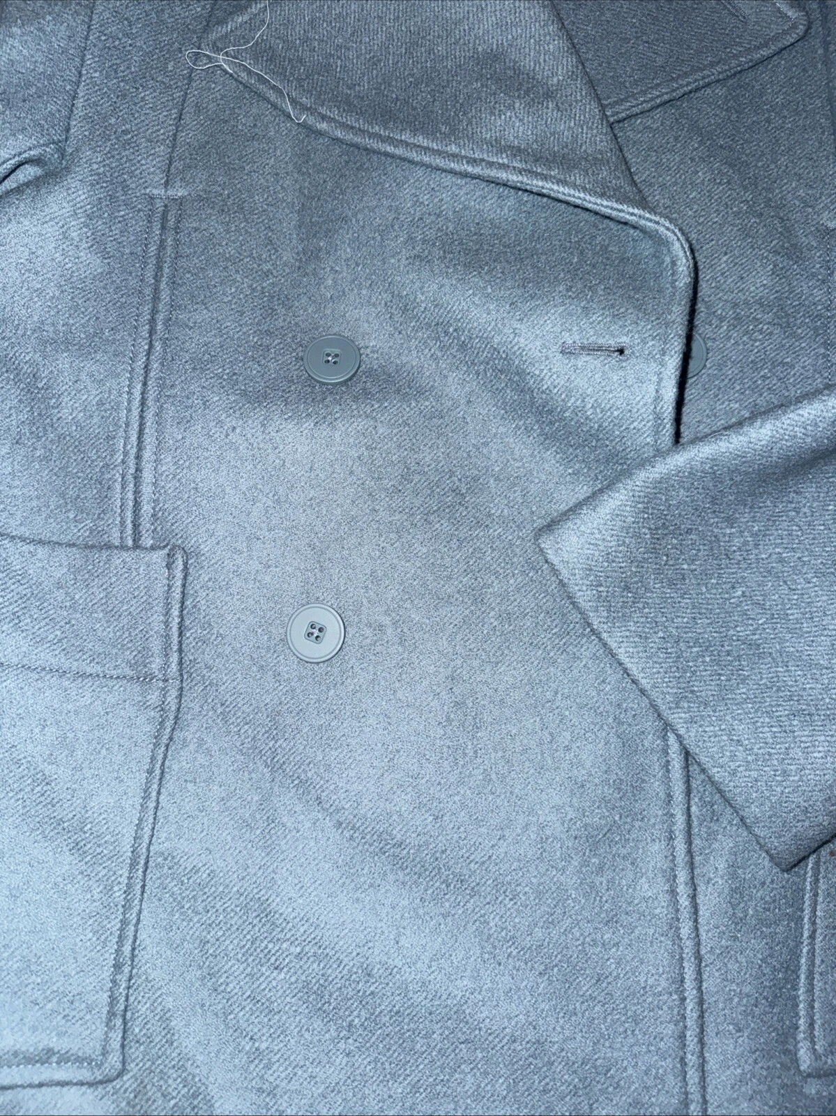 ZARA MEN Rare Sold Out Bloggers Double Coat 9621/304 MEDIUM M $350 - product detail image 4