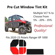 2020 - 2023 Polaris Ranger XP 1000 Pre Cut Window Tint Kit