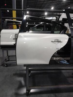 2017 INFINITI Q50 Left Rear Door White 255074 - Minor Scratch, 75k Miles