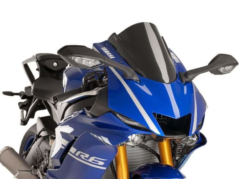 Puig Carbon Look Z-Racing Screen Yamaha YZF R7 2022-2025